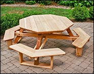 Red Cedar Patio / Picnic Tables