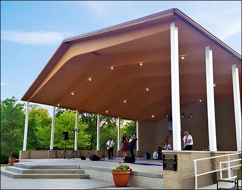 70 x 50 Custom Steel Frame Gable Pavilion