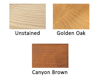 Wood Stain Color Options