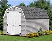 Barn Style (4' sidewall) Sheds