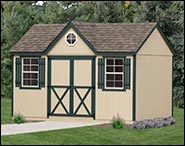 Chalet Style Sheds