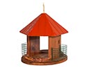 Red Cedar Gazebo Bird Feeder