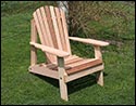 Red Cedar Keystone Adirondack Chair