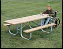 Extra Heavy-Duty Accessible Picnic Table