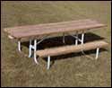 Heavy-Duty Accessible Picnic Table