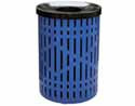 32 Gal. Diamond Pattern Waste Receptacle