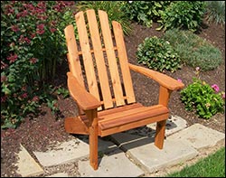 Red Cedar Kennebunkport Adirondack Chair