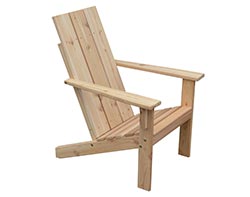 Red Cedar Modern Adirondack Chair