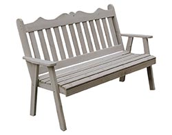 Red Cedar Royal English Garden Bench