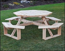 Octagon Picnic Tables