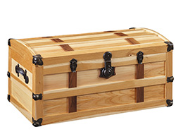 Province Hickory Steamer Trunk