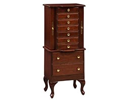 Cherry Jewelry Armoire