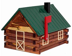 Log Cabin Mailboxes