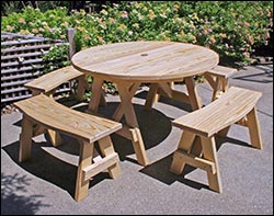 Round Patio / Picnic Tables