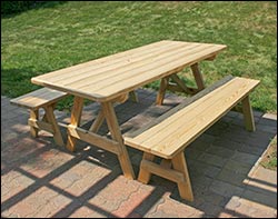 Rectangular Patio / Picnic Tables