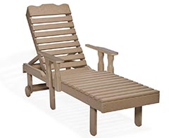 Poly Lumber Chaise Lounges