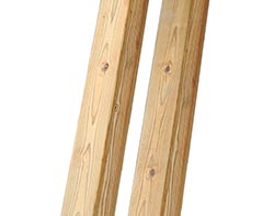 Red Cedar 96" 4x4 Posts Only (Set of 2)