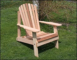 Red Cedar Keystone Adirondack Chair