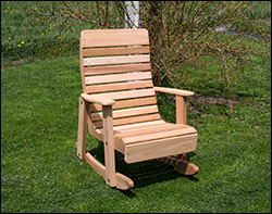 Red Cedar Rocking Chairs