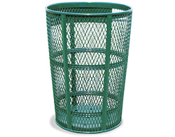 Wire Mesh Waste Receptacles