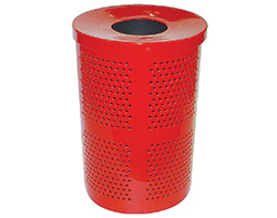 Perforated Waste Receptacles