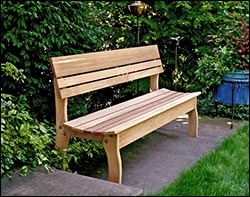 Red Cedar Garden Benches