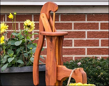 Eastern Red Cedar Pump Planter