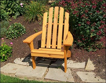 Red Cedar Kennebunkport Adirondack Chair