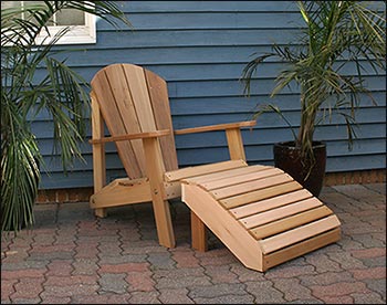 Red Cedar Southern Wide Slat Adirondack Chair