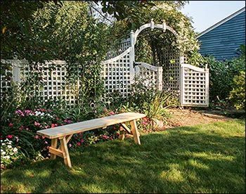 Treated Pine Traditional Garden Bench