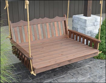 Red Cedar Royal English Swingbed