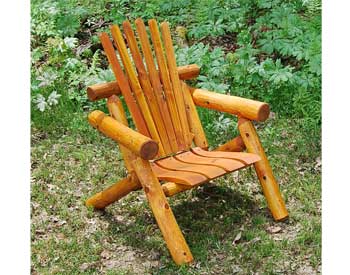 White Cedar Stained Chair