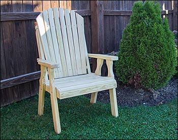 Treated Pine Curveback Patio Chair