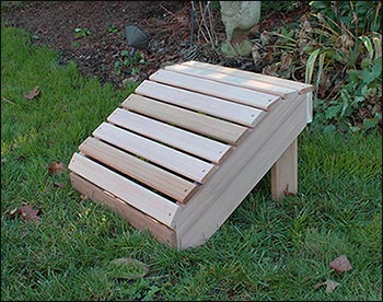 Red Cedar Adirondack Footrest