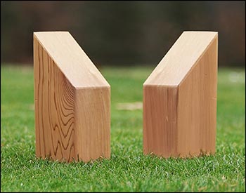 Red Cedar Launch Golf Tee Marker (Set of 2)