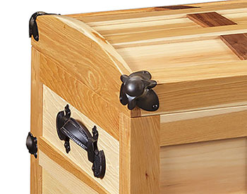 Province Hickory Steamer Trunk