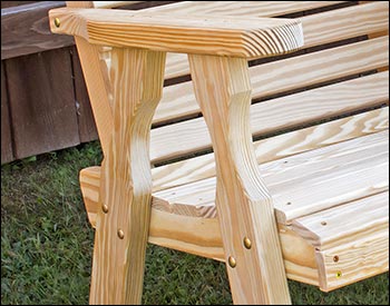 Treated Pine Curveback Patio Chair