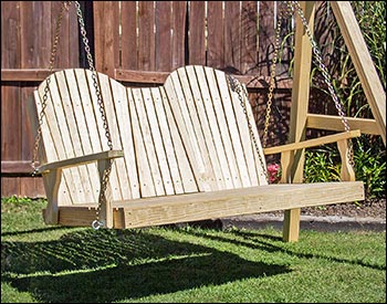 Treated Pine Adirondack Swingbed