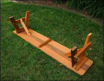 Red Cedar Traditional Bench