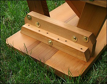 Red Cedar Traditional Bench