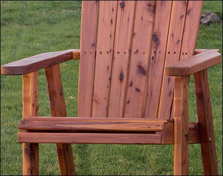 Eastern Red Cedar Adirondack Chair