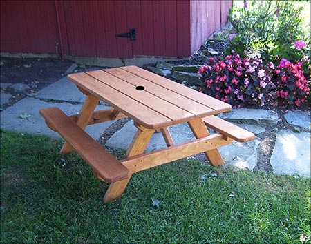 Red Cedar Kids Picnic Table