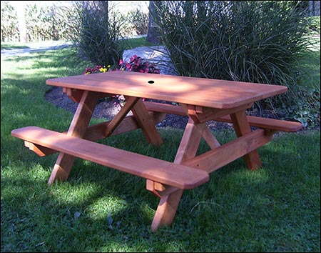 Red Cedar Kids Picnic Table