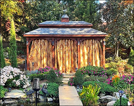 Red Cedar Double Roof Ramada