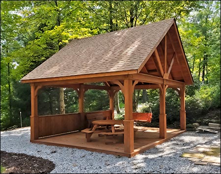 Cedar Long Gable Ramada