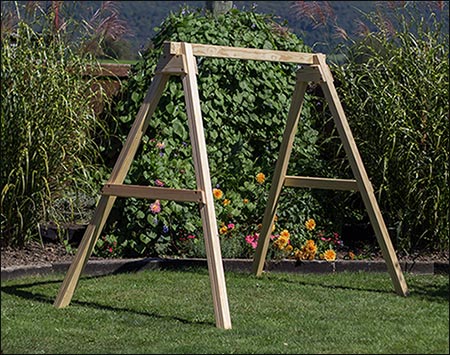 4 x 4 Post Treated Pine A-Frame Swing Stand