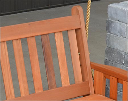 Red Cedar Traditional Swingbed w/Cushion