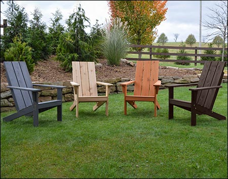 Red Cedar Modern Adirondack Chair