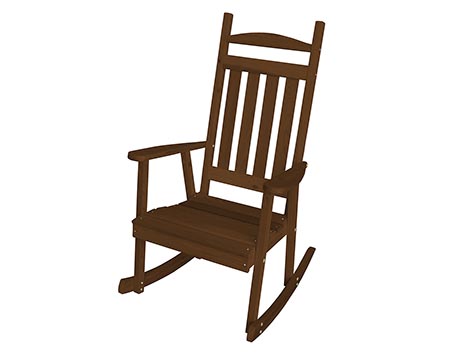 Red Cedar Classic Porch Rocker