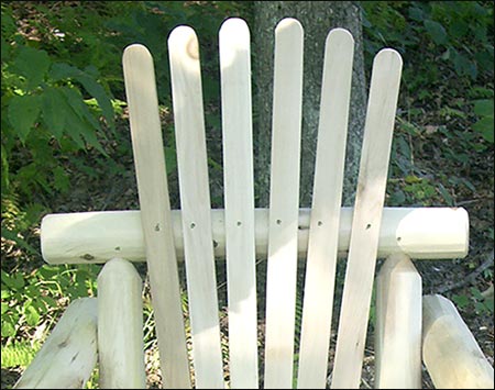 White Cedar Unstained Chair